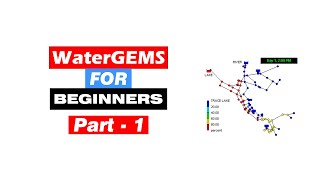 WaterGEMS Connect Edition Tutorial for Beginners Part  01 [upl. by Kcirdle]