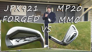 Mizuno JPX921 Forged vs MP20 MMC Matchup [upl. by Nebra]