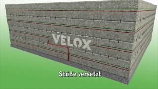 Velox Bausysteme  Platten Bügel Bauweise 10 [upl. by Norbie]