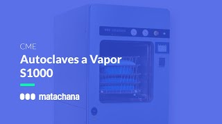 Autoclaves a vapor Matachana  Esterilizadores S1000  Sistemas de carga e descarga automáticos [upl. by Nodle]