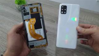 How To Open SAMSUNG Galaxy A51  A71  A41  A31 or A01 back panel [upl. by Kammerer]