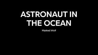 ASTRONAUT IN THE OCEAN  KARAOKE [upl. by Alyda]