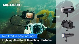 Aquatech Underwater Lighting HDMI Monitor amp New Mounting Hardware [upl. by Yeldoow]