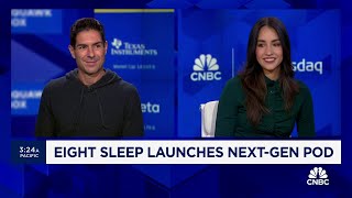 Future of sleep fitness Eight Sleep launches nextgen pod [upl. by Howard]