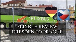 FLIXBUS REVIEW 🇩🇪🇨🇿DRESDENPRAGUE TRIP [upl. by Doehne]