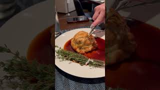 Epic Beef Wellington at the Wicked Butcher in Dallas travel food foodie fyp shorts shortvideo [upl. by Aicats]