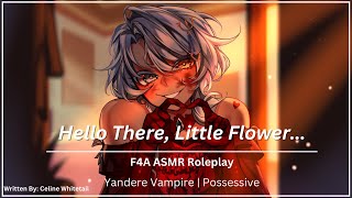 Yandere Vampire Wants to Claim You   F4A ASMR  6k Celebration [upl. by Odirfliw758]