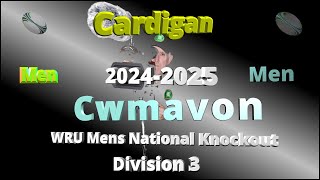 Cardigan RFC v Cwmavon RFC WRU Mens National Knockout Div3 [upl. by Ottilie]