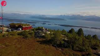 Students hiking to Varden viewpoint in Molde [upl. by Adirem]