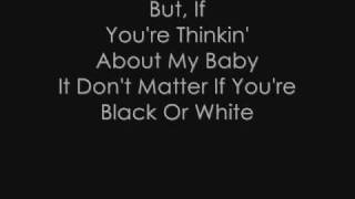 Michael Jackson  Black or White Lyrics [upl. by Bogie]