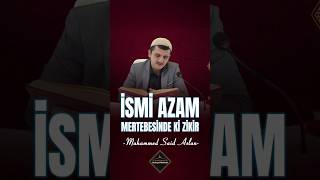 İsmi Azam Mertebesinde ki Zikir  Muhammed Said Aslan muhammedsaidaslan risaleinur allah [upl. by Driscoll297]