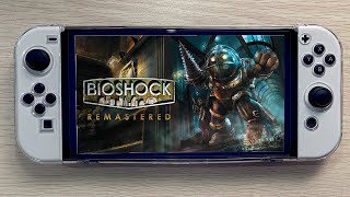 Bioshock Remastered  Nintendo switch Oled gameplay [upl. by Astiram602]