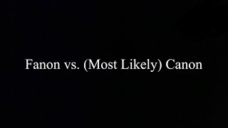 Fanon vs Most Likely Canon  FNaF  Gacha [upl. by Ardnuat111]