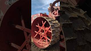 Big Steam Rolling through farmall51 steamtractor ederville [upl. by Atiran221]