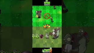 Pvz vs pvz 2  Threepeaters Plant Team  Doom Shroom Plant Vs Gargantuar zombie Team shorts [upl. by Sarson]