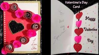 Valentines Day Card Ideas  DIY Valentines Day Card  How to make Valentines Day Card [upl. by Suu270]