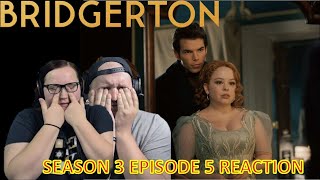 REUPLOAD WHEN DOES THE STRESS END  Bridgerton Season 3 Episode 5 Reaction [upl. by Corvese505]