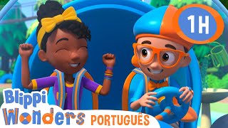 Blippi Móvel  Blippi Brasil  Desenhos Animados Educativos [upl. by Wier734]