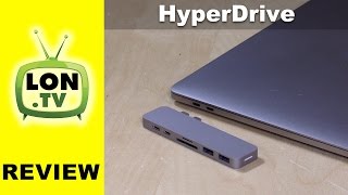 HyperDrive for Macbook Pro Review  USBC Hub  Dock with Thunderbolt Passthrough [upl. by Douglass]