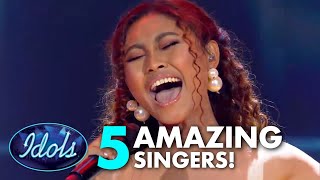 5 AMAZING Female Singers On Indonesia Ido 2019  WOW  Idols Global [upl. by Falito]