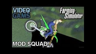 Mod Squad  Farming Simulator 2013  Motocross Bike SCANIA Airbush Longliner amp Bus Multiplayer [upl. by Nednyl]