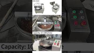 Bowl Cutter machine Bowl Chopper equipmentHorizontal cutting bowlcutter daribo horizontal [upl. by Walford224]