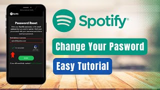 How to Change Password on Spotify  Reset Forgotten Password [upl. by Darwin]