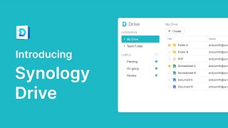 Introducing Synology Drive [upl. by Calie]