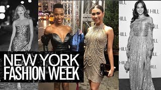 Frederika Cull at New York Fashion Week 2019 with Miss Universe Sister [upl. by Dewar]