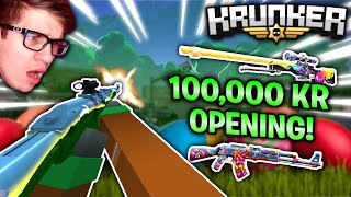 HUGE KRUNKER EASTER OPENING 100000 KR Limited Time Items [upl. by Sayers]