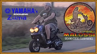 Malossi 70cc MHR Replica Zuma That Zooms [upl. by Oicaro]