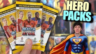 OPENING 5 MATCH ATTAX 202425 HERO PACKS How You Can Find Hero Packs  Best Cards In One Pack [upl. by Halden]