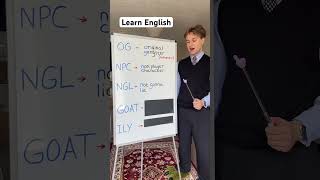 Acronyms in English 🐐 englishlesson englishteacher learnenglish englishtips ingles 英語 ESL [upl. by Hercule]