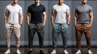 Top 10 Track Pants for Men on Amazon [upl. by Alleuqcaj]