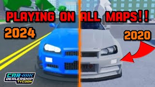 PLAYING ON ALL CDT MAP GENERATIONS IN Roblox  Mird CDT [upl. by Aizat]