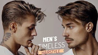 Timeless amp Classic Hairstyle  Mens Hair Inspiration [upl. by Arraeic]