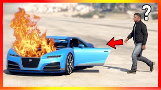 Will GTA Characters Enter a BURNING CAR GTA 3 → GTA 5 [upl. by Joab]