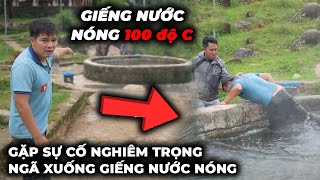 Thót Tim Trọng Bị Trượt Ngã Rơi Xuống Giếng Nước Nóng 100 Độ C Khi Khám Phá [upl. by Fasto]