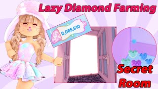 Easy Lazy Diamond Farming Routine To Get Diamonds Fast When Bored In Royale High [upl. by Nyvets82]