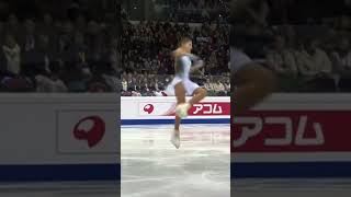 Aliona Kostornaia Cascade figureskating shorts kostornaia alenakostornaia [upl. by Sonahpets]