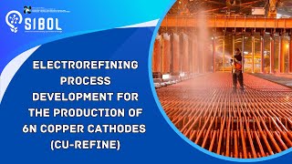 Electrorefining Process Development for the Production of 6N Copper Cathodes CuRefine [upl. by Ynahpit]