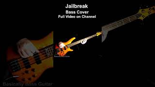 Jailbreak Bass Cover – Thin Lizzy ThinLizzy basicallybassguitar jailbreak [upl. by Colby613]