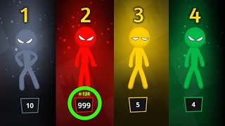 999 Stickman Random Party  Stickman Party 1 2 3 4 Player 2024  TRXEarning [upl. by Vish267]