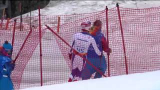 Mens downhill standing  Alpine skiing  Sochi 2014 Paralympics [upl. by Airenahs]