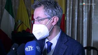 Napoli  Sindaco sul Capodanno dal vivo oppure in tv la priorità è la sicurezza 031221 [upl. by Hoisch]