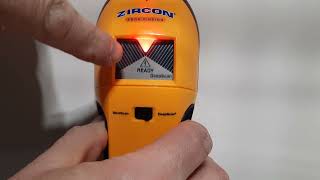 How to use Stud Finder  Zircon HD55 [upl. by Einittirb840]