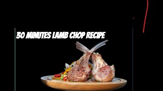 Lamb Chops in 30 Minutes with GARLIC HERB TWIST [upl. by Kilan]