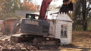 Walnut Street Demolition Fairfax [upl. by Dorcus828]