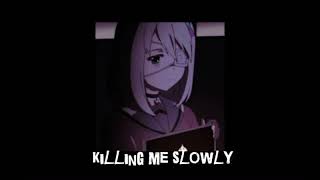 Killing me slowly — Bad wolves Slowed [upl. by Sulihpoeht]