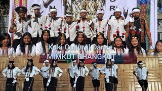 MIMKUT CHANGKUT  KUKI CULTURAL DANCE  Kck maojang Vangkho  jehu Haominlen Qhongsai [upl. by Ardnahcal]